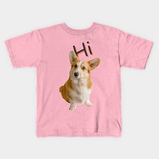 Hi Dogy Colour T-shart Design Kids T-Shirt